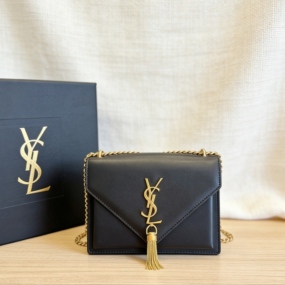 Saint Laurent Kate Small Tassel Chain Bag